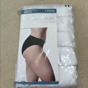 Jaclyn Smith Cotton Bikini 5 Pack Size 11